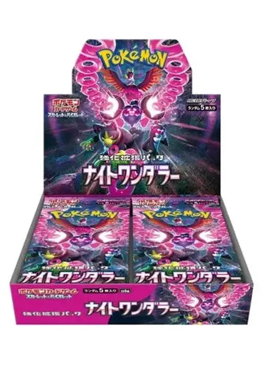 Pokémon Night Wanderer sv6a Sealed Japanese Booster Box