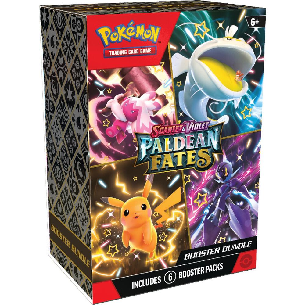 Pokémon Paldean Fates Booster Bundle 6 Booster Packs