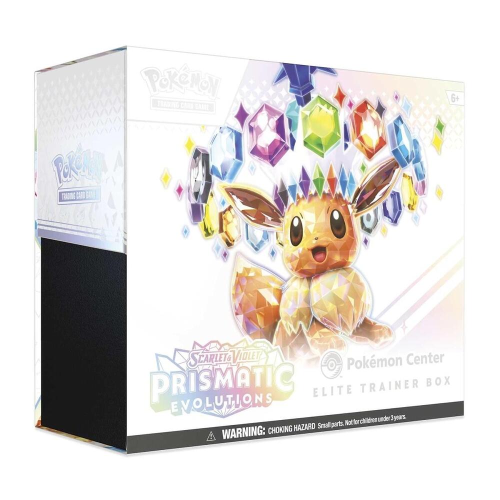 Pokémon Prismatic Evolutions Elite Trainer Box Eevee & Friends