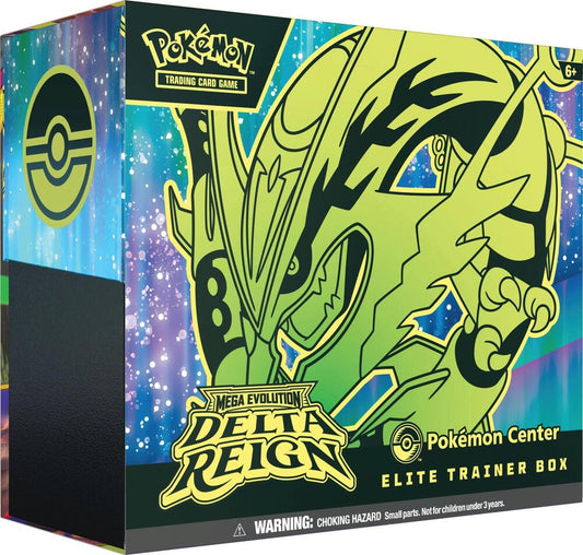 Pokémon Delta Reign Elite Trainer Box Pokémon Center ME06