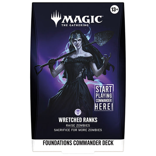 Magic: The Gathering - Reality Fracture Wretched Ranks Foundations Starter Commander Deck (PRE-ORDER)