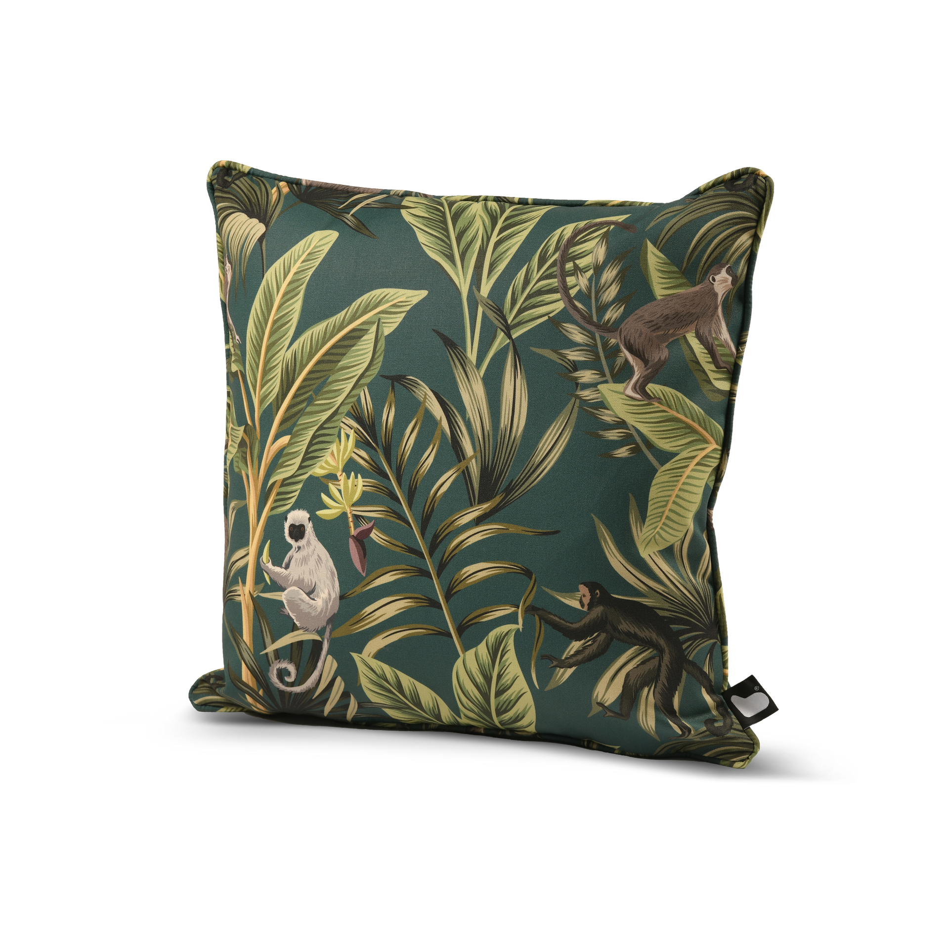 Outdoor Decorative Cushion – Monkey Print | UV-Resistant & Water-Resistant | Made in UK