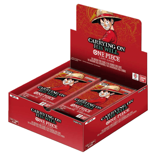 One Piece Carrying On His Will OP-13 English Booster Box
