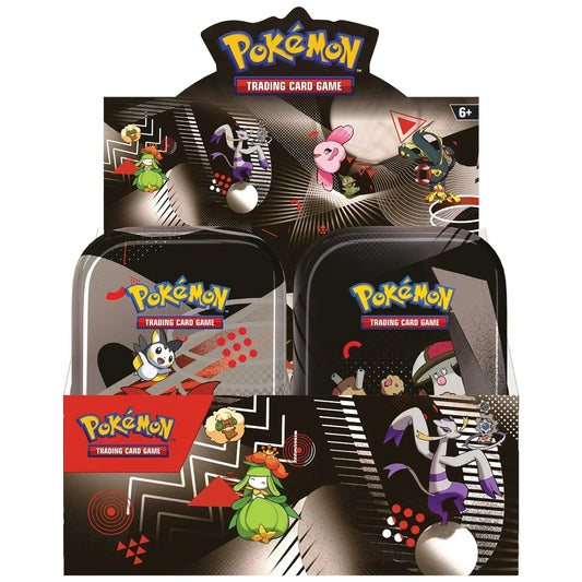 Pokémon Scarlet & Violet Black Bolt & White Flare - Unova Mini Tin - Assorted Display
