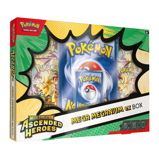 Pokemon - Mega Evolution Ascended Heroes Mega Meganium ex Box