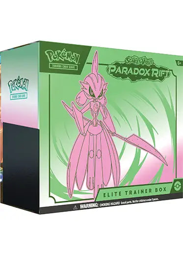 Pokémon Paradox Rift - Elite Trainer Box Iron Valiant Style