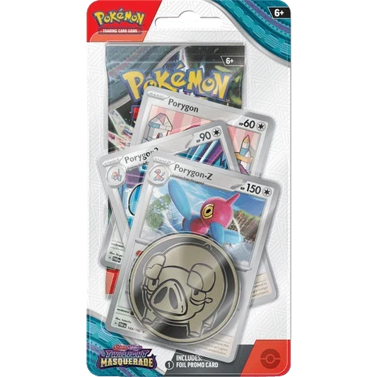 Pokémon Scarlet & Violet Twilight Masquerade - Porygon-Z 1 Pack Blister