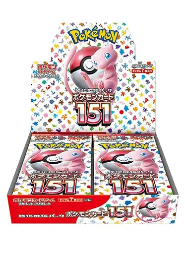 Pokémon 151 sv2a Sealed Japanese Booster Box