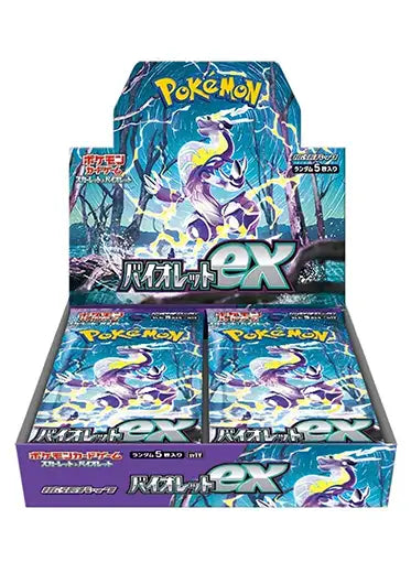 Pokémon Violet Ex sv1V Sealed Japanese Booster Box