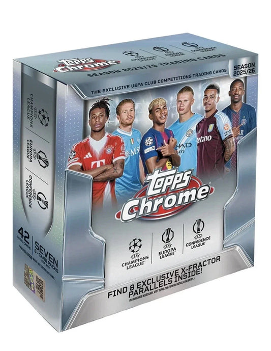 Topps - UCC Chrome 2025-26 Mega Box