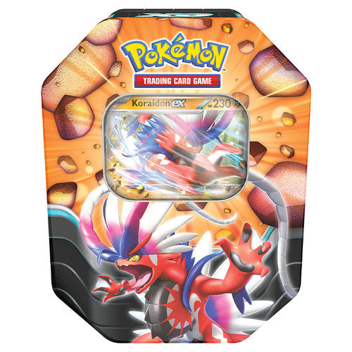 Pokémon Slashing Legends Ex Tin - Koraidon ex
